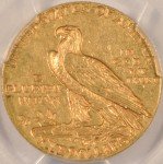 1911 $5 Liberty Gold Indian Half-Eagle Coin