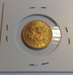 1892 S $5 Liberty Head Gold Half Eagle Coin
