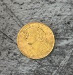 1922-B Swiss 20 Francs Helvetia Gold Coin