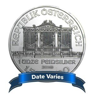 Austrian Philharmonic 1 oz Silver Coin - 1.50 Euro