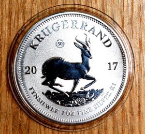 2017 Silver Krugerrand - 1 oz Fine Silver