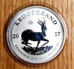 2017 Silver Krugerrand - 1 oz Fine Silver