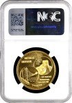 1987 China 1 oz Gold Panda Medal NGC PF69