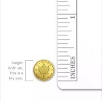 2016 Royal Canadian Mint 1g Gold Maple Leaf Coin