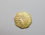 1881 California Gold 25c Coin - Gem Quality