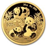 2025 China 30g Gold Panda Coin - Premier Grade