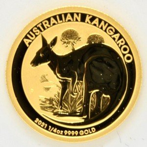 2021 1/4oz Australian Kangaroo Gold Coin
