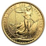2015 UK Britannia 1 oz .999 Gold Coin