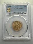 1895 Liberty Head $5 Gold Half Eagle Coin