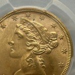 1895 Liberty Head $5 Gold Half Eagle Coin
