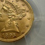 1895 Liberty Head $5 Gold Half Eagle Coin