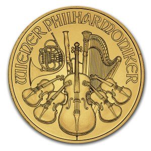 Austria 1/4 oz Gold Philharmonic Coin