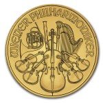 Austria 1/4 oz Gold Philharmonic Coin