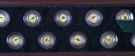 1990-1999 Gold Kangaroo Nugget 10 Coin Set