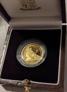 2007 1/4 oz Gold Britannia Coin with Box