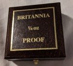 2007 1/4 oz Gold Britannia Coin with Box
