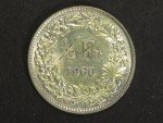 1960 Swiss 1/2 Franc Gold Coin