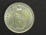 1960 Swiss 1/2 Franc Gold Coin
