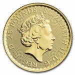 2023 Gold Britannia 1/4 oz Coin (Queen Elizabeth II)