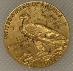 1911 $5 Indian Head Gold Coin