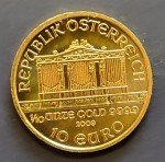 Austrian Gold Philharmonic 1/10 oz Coin 2009