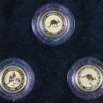 1990-1999 Gold Kangaroo Nugget 10 Coin Set
