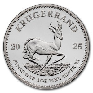 2025 South Africa 1 oz Silver Krugerrand Coin