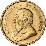 Gold Plated 1 oz South Africa Krugerrand Coin