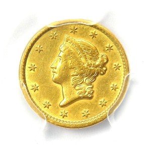 1851 Liberty Gold Dollar G$1 - PCGS Certified