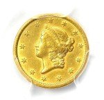 1851 Liberty Gold Dollar G$1 - PCGS Certified