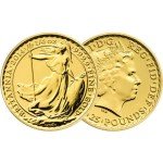 1/4 oz British Gold Britannia Coin - Random Year