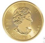 2023 $50 Gold Maple Leaf Coin in Sealed Card