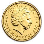 1/10 oz Gold Britannia Coin - Random Year