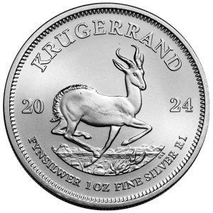 2024 South Africa Silver Krugerrand 1 oz Coin