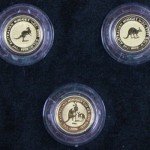 1990-1999 Gold Kangaroo Nugget 10 Coin Set