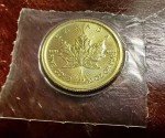 2015 Canadian Gold Maple Leaf 1/10 oz Coin