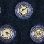 1990-1999 Gold Kangaroo Nugget 10 Coin Set