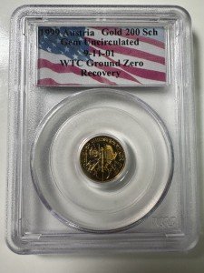 1999 Austria Gold 1/10 oz Philharmonic Coin