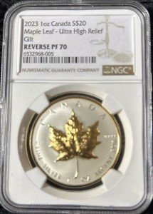 2023 Canada $20 Ultra High Relief Gold Coin
