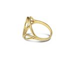 14k Yellow Gold Panda Bear Coin Ring