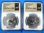 2017 South Africa Silver Krugerrand 2-Coin Set
