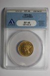 1874 $3 Gold Coin ANACS XF45 Grade