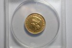 1874 $3 Gold Coin ANACS XF45 Grade