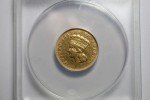 1874 $3 Gold Coin ANACS XF45 Grade