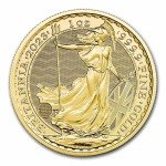 2023 1 oz Gold Britannia Coin - Queen Elizabeth II