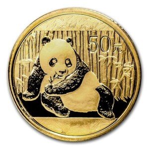 2015 China 1/10 oz Gold Panda Coin