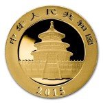 2015 China 1/10 oz Gold Panda Coin