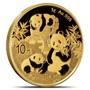 2025 1 Gram Chinese Gold Panda Coin