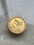 1873 $2.5 Gold Liberty Coin - Uncirculated