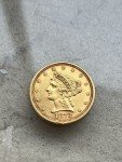 1873 $2.5 Gold Liberty Coin - Uncirculated